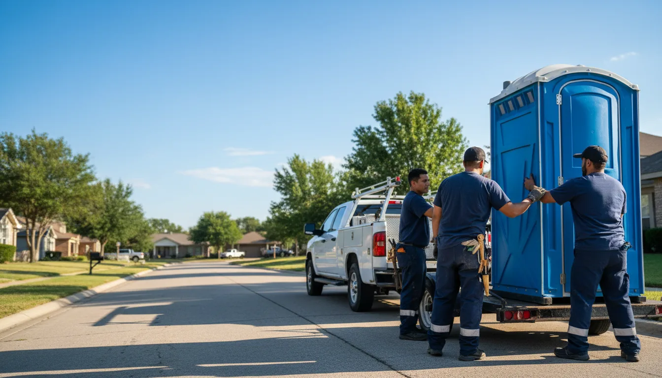 Portable Toilet Rental in Waterloo, IN near me